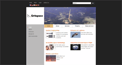 Desktop Screenshot of orbspace.com